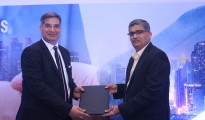 Mr Dalip Sharma- MD, Delta India with Sanjay Achawal- Executvie Director at the MOU signing for Delta products Marketing in India-1